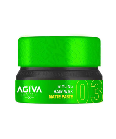 3 Agiva Styling Hair Wax Matte Paste - Green