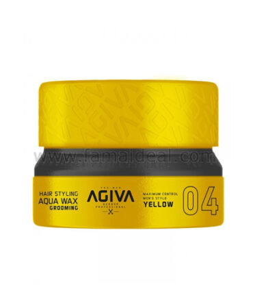 4 Agiva Styling Hair Wax Aqua Grooming - Yellow