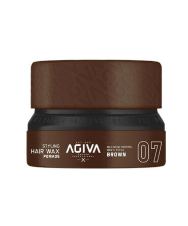 7 Agiva Styling Hair Wax Pomade - Brown