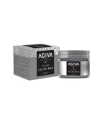 AGIVA HAIR COLOR WAX SILVER (GREY) 120ML