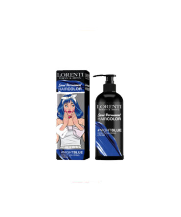 LORENTI COLORANT SEMI PERMANENT BLUE 200ML