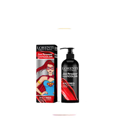 LORENTI COLORANT SEMI PERMANENT RED 250ML