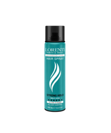 LORENTI HAIR STYLING STRONG HOLD TURQUOISE 400ML