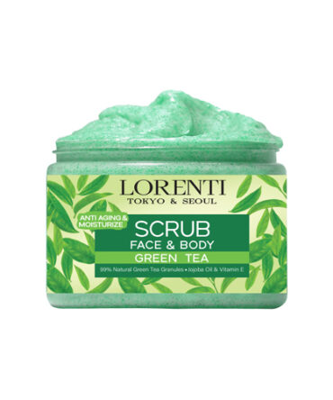 LORENTI SCRUB GREEN TEA 500ML