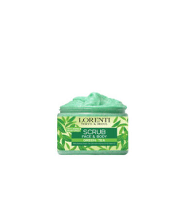 LORENTI SCRUB GREEN TEA 500ML